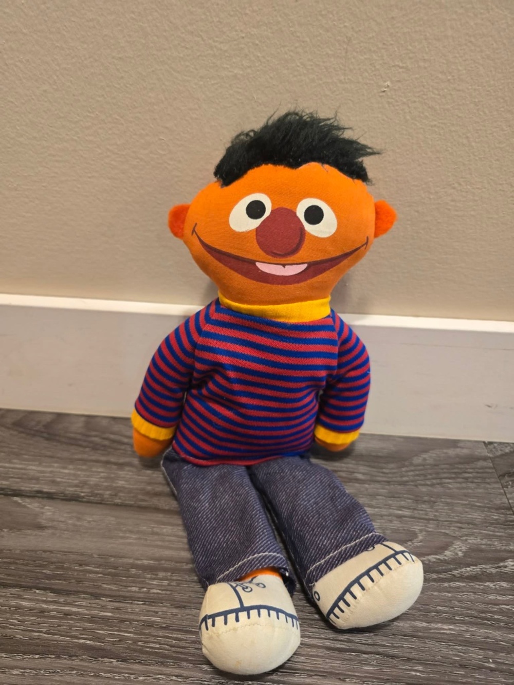 Vintage Knickerbocker Sesame Street Ernie Plush